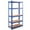 Blue, variant on Costway 72'' Heavy Duty Steel 5 Level Garage Shelf Storage Adjustable Shelves Silver