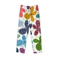 thumbnail image 4 of Fotbe Men'S Colorful Butterfliesclassic Pajama Pants With Elastic Waist And Drawstring Pockets，Pajama Pants Mens Lounge Pants Super Soft, 4 of 9