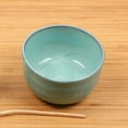 thumbnail image 2 of BambooMN Matcha Traditional Tea Bowl - Seafoam Green - 1 Piece, 2 of 6