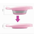 thumbnail image 4 of Baño de asiento Macarena para inodoro universal Rosado, 4 of 8