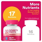 SmartyPants Womens Multivitamin Gummies with D3, C & B12 - 60ct
