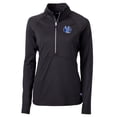 thumbnail image 2 of Women's Cutter & Buck Black Air Force Falcons Adapt Eco Knit Stretch Recycled Half-Zip Pullover Top, 2 of 3