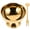 Gold A, variant on Jiibva Silver Stainless Steel Ice Cream Bowl With Fork Tableware Plates for Home Kitchen