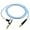 Blue, variant on Replacement Audio Cable Compatible with 700, QC25, QC35, QC45, AE2, OE2, AKG Y50, Y50BT, Y55, Y40, Y45, Y45BT, K545, K490NC, DT240pro, Sennheiser PXC450, PXC480, PXC550, JBL E30, E55, S700