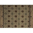 thumbnail image 1 of Ahgly Company Indoor Rectangle Abstract Brown Modern Area Rugs, 5' x 8', 1 of 4