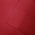 thumbnail image 3 of BNM Solid Flannel Cotton Pillowcases, Set of 2, King, Burgundy, 3 of 3
