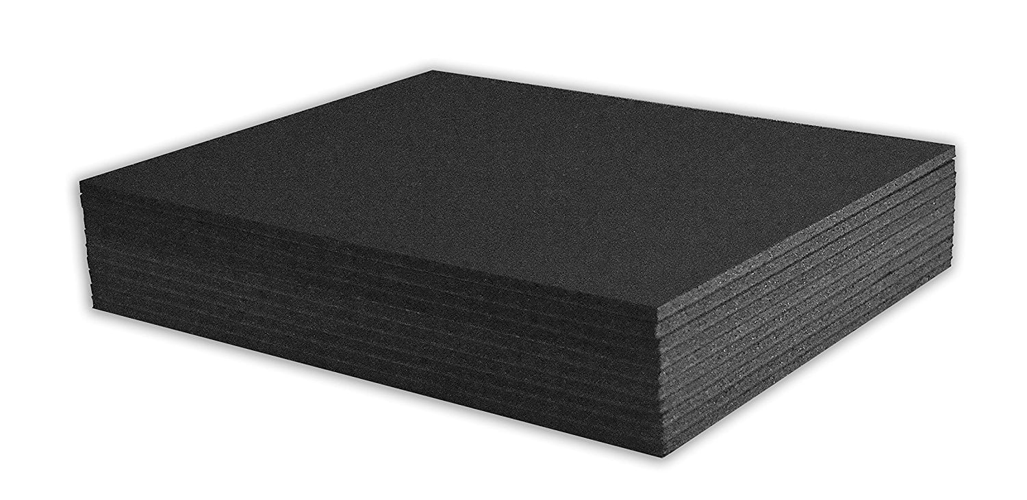 Pack of 10 3//16 Black Foam Core Backing Boards Mat Board Center 16x20, Black