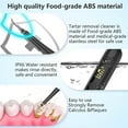 thumbnail image 4 of Electric Plaque Remover for Teeth, Ultrasonic Tooth Cleaner Dental Calculus Remover with LED Display Teeth Cleaning Kit Safe for Both Adult Kids (Black), 4 of 9