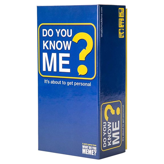 Do You Know Me? Adult Party Game by What Do You Meme? Card Game That Puts You And Your Friends In The Hot Seat Ages 17+