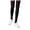 Black, variant on Thigh Sun Sleeves Leg Sleeves UV Protection Open Heel Cooling Sleeves Stockings For Tennis Golf