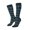 3 Black, variant on Women Crew Soft Moisture-wicking Socks Animal Footprints Pattern Design Cotton Socks, One Size fit All