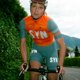 thumbnail image 4 of CAMISETA DE CICLISMO PROFESIONAL PARA MUJER JUICY BLUE VERANO MANGA CORTA NARANJA CUERPO ENCAJE Ropa de bicicleta Maillot de ciclismo MTB, 4 of 5
