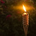 thumbnail image 6 of TIKI Brand Weather Resistant 4-Pack 57 inch Tiki Torch Bamboo Brown, 6 of 7