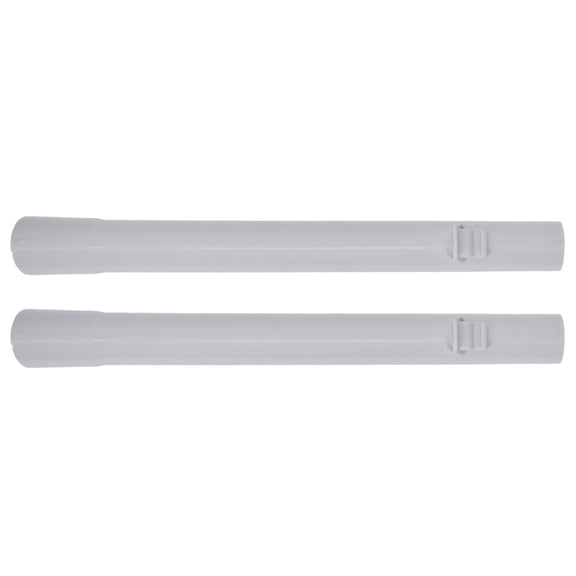 Makita 191D76-3 13-3/8” White Extension Attachment with Lock for Vacuums (2-Pack)