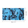 thumbnail image 2 of Uxcell Neck Gaiter, 4 Pack Breathable Cooling Face Cover Scarf for Cycling Running, Camo Dark Blue, 2 of 6