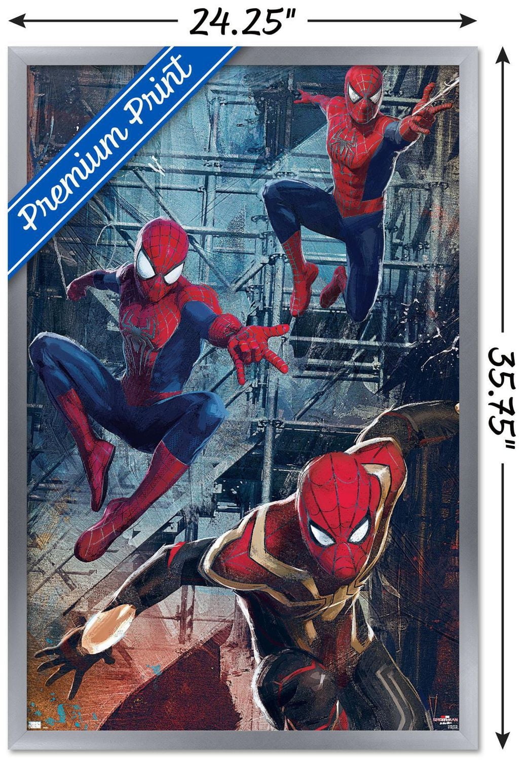 Marvel Spider-Man: No Way Home - Trio Wall Poster