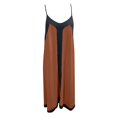 thumbnail image 4 of Youmylove Robe Chemise d'Été pour Femmes Robe Maxi Sans Manches Col en V Bretelles Spaghetti Fluide Élégante Robes de Fête Vacances Plage Robes d'Été, 4 of 4