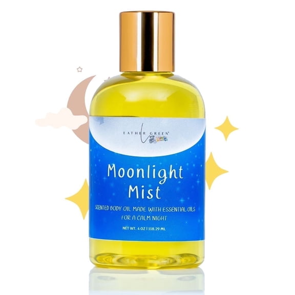 Moonlight Mist Kids Natural Body Oil - 4 oz by LatherGreen