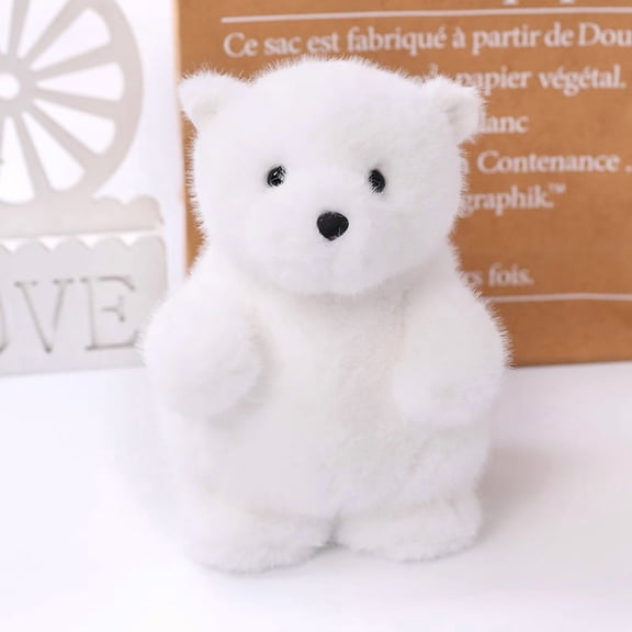 Kawaii Soft Polar Bear Plush Toy Cartoon Animal Stuffed Small Penguin Doll Pillow Cushion Girlfriend Christmas Birthday Present