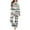 Khaki, variant on Enjoytime Pajamas for Women Set Gradient V-Neck Long Sleeve Tops Pants Cozy Loungewear Casual Loose Matching 2 Piece Outfit