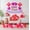 Love Kit 5, variant on "LOVE" Foil Balloon Kit, Red Purple Romantic Balloons with Interlocking Hearts & Bear Balloon, Valentine's Day Decorations for Proposal, Engagement, Anniversary, Party (Love Kit 5)