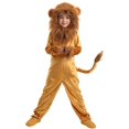 thumbnail image 2 of Costume Seasons Cuddly Lion Halloween para niños de 2 a 12 años con capucha, 2 of 7