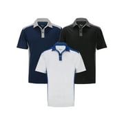 Forgan of St Andrews Select Premium Golf Polo Shirt 3 Pack - Mens S