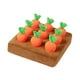thumbnail image 5 of Juguete de peluche de zanahoria, rompecabezas, juguetes, regalos de cumpleaños, juego creativo, peluche, desarrollo, interactivo, antideslizante,, 5 of 9