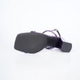 thumbnail image 2 of SACFOF Women's Strappy Sandals, Block High Heel, Ankle Buckle Zip Closure, Dress Party Heels, 2 of 6
