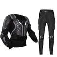 thumbnail image 2 of Chaqueta de motocicleta con armadura de tortuga, traje de protección para montar, chaquetas de almohadilla de armadura de Motocross, 2 of 5