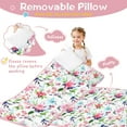 thumbnail image 3 of Pioneer Flower Floral Print Pattern Toddler Nap Mats for Kids Preschool,Sleeping Mat Bag or Kids,Toddler Sleeping Bag,Toddler Nap Mat or Daycare, 3 of 6