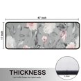 thumbnail image 5 of Kitchen Rugs Sets Of 2,Pioneer Flower Floral Print Pattern Anti Fatigue Kitchen Mat Rugs Non Slip Washable,Decorative Kitchen Floor Mats for Kitchen,Sink,Laundry,17"x47"+17"x47", 5 of 5