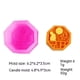 thumbnail image 1 of Molde de silicona Mooncake, forma octogonal, Mooncake, Chocolate, glicerina, jabón, loción, barra, molde de silicona, sartén por celda, 1 of 5
