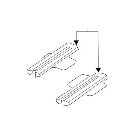 Genuine OE Nissan Rail Cover - 88542-3JA2A