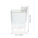 thumbnail image 2 of unbranded Botella Transparente Para Almacenamiento De Detergente Y Loción Con Medidora Y Práctico, 2 of 6