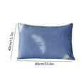 thumbnail image 7 of JOGZMZ Hotel Quality Soft and Breathable Small Pillows, 16×24 Inch Machine Washable Pillows for Back Flat or Side Sleeper, Easy Care Travel Small Pillows for Sleeping, 7 of 7