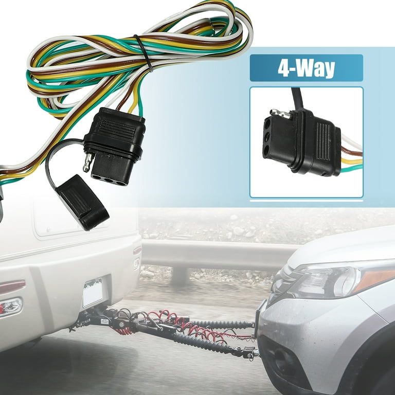 1 Set Replace 56434 Vehicle Side 4-Pin Trailer Wiring