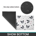 thumbnail image 6 of French Bulldog Kitchen Rugs Sets Of 2,Anti Fatigue Kitchen Mat Rugs Non Slip Washable,Decorative Kitchen Floor Mats for Kitchen,Sink,Laundry,17"x30"+17"x47", 6 of 7