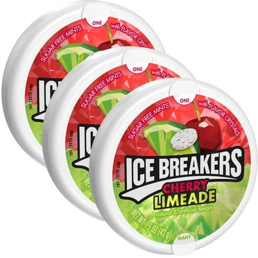 Cherry Limeade Mints Tin, 3 Pack (1.5 oz Each)