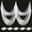 B, variant on Halloween Ghost Festival Decoration Gauze, Bar Ghost House Room Terrifying Decoration Ragged Cloth, Spooky Drapery for Party Haunted House