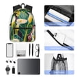 thumbnail image 6 of Lsque Tropical Floral Jungle Classic Casual Backpack - Large Capacity Water-Resistant Backpack for School, Work, Travel, and Outdoor Activities, 6 of 8