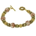 thumbnail image 2 of GlassOfVenice Murano Glass Symphony Bracelet - White, 2 of 3