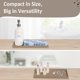 thumbnail image 5 of Countertop and Vanity Tray - 11.7" Silicone Bathroom Tray, Flexible Dish Soap Holder for Kitchen, Bathroom Counter Organizer, Shower Toilet Tank Trays Décor Accessories, Sink Makeup Mat Oil, 5 of 5