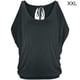 thumbnail image 1 of Camiseta con hombros descubiertos para mujer, blusa informal de algodón de manga corta, gris, XXL Methold  AP001290-23, 1 of 7