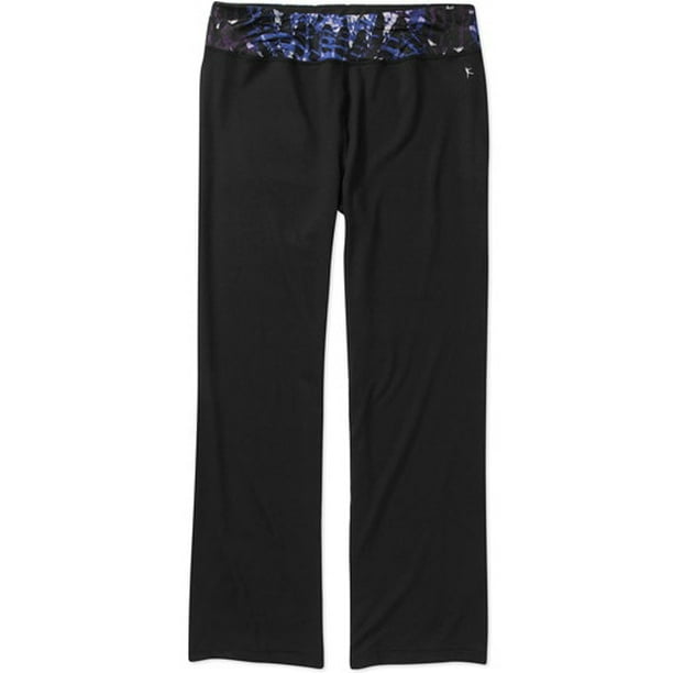 Danskin Now Women's Plus Ruched Waistband Yoga Pants