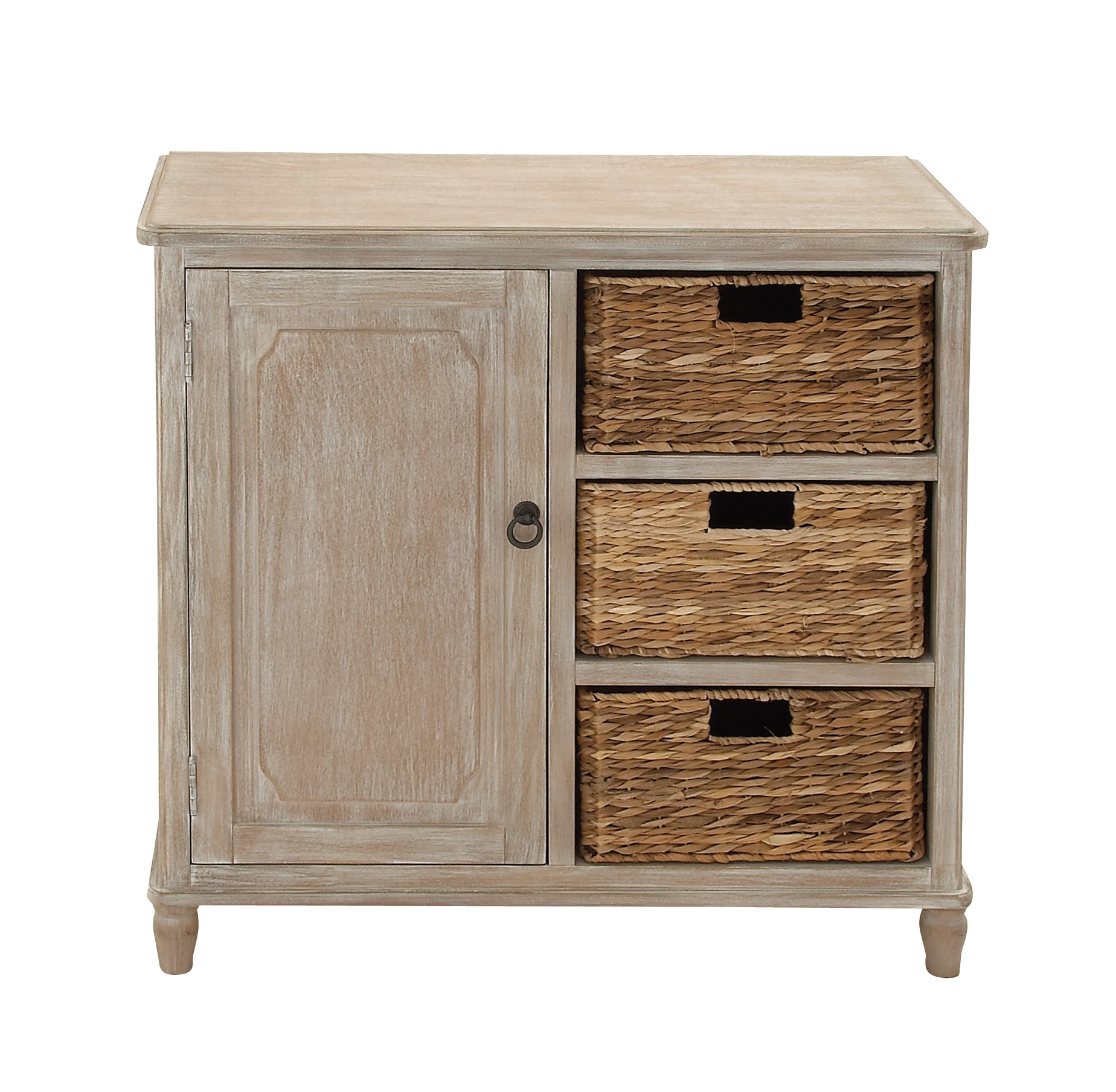 Stylish And Trendy Multipurpose Wood Basket Dresser