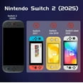 thumbnail image 7 of Dockable Protective Case for Nintendo Switch 2, TPU Ergonomic Grip Cover with Foldable JoyCon Holder Design, Slim Shockproof Hard Shell fit for Switch 2 Console & Kickstand - Matte Black, 7 of 7
