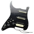 thumbnail image 2 of Golpeador Cargado de Guitarra, Golpeador de Guitarra, Pastilla Izquierda, Componentes Electrónicos Prácticos, Pastilla de Guitarra de Repuesto para Gu negro Hugo Recogida del golpeador, 2 of 10