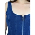 thumbnail image 4 of Vestido mini de mezclilla Roman Fashion Tallas Extras 12785 Mezclilla medio azul 38, 4 of 6