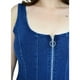 thumbnail image 4 of Vestido mini de mezclilla Roman Fashion Tallas Extras 12785 Mezclilla medio azul 38, 4 of 6
